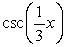 Match the graph of the function over one period to its equation.   A)  y =    B)  y =   C)  y =   D)  y =  