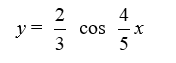 State the amplitude and period of the sinusoidal function.    Amplitude _________ Period ___________