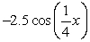 Find an equation of the graph.   A)  y =   B)  y =   C)  y =   D)  y =  