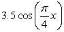 Find an equation for the graph.   A)  y =   B)  y =   C)  y =   D)  y =  