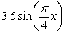 Find an equation for the graph.   A)  y =   B)  y =   C)  y =   D)  y =  