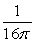  What is the frequency for the oscillation modeled by y = 9 cos   Frequency is __________ cycles per second A)  Frequency is   cycles per second B)  Frequency is 16  \pi  cycles per second C)  Frequency is   cycles per second D)  Frequency is 8  \pi cycles per second 
