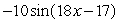 State the amplitude, period, and phase shift of the function. Y =    A)    B)    C)    D)   