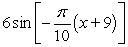 State the amplitude, period, and phase shift of the function. y =     Amplitude = ________ Period = __________ Phase Shift = _________