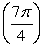 Find the exact value of sin   Using the unit circle. A)    B)    C)    D)   
