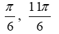  Use the unit circle to find all the exact values of  \theta  that make csc \theta  =   In the interval   A)    B)    C)    D)    