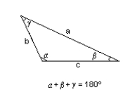  Solve the given triangle. Round angle to one decimal place and side measures to 3 significant digits.     b = 63 in.,  \gamma  = 48.4°, a = 56.6<sup> </sup>in. 