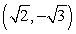 The terminal side of an angle θ in standard position passes through the point      . Calculate the exact value of sin θ.