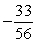  If tan  \theta  =   , and the terminal side of  \theta  lies in quadrant II, find cos  \theta . A)    B)    C)    D)    