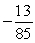  If tan \theta  =   , and the terminal side of  \theta  lies in quadrant III, find csc  \theta . A)    B)    C)    D)    