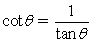 Use the reciprocal identity   To calculate cot 30°. A)    B)    C)    D)   