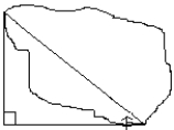 Distance across a pond. Monica can determine the distance across a pond without physically measuring it. She marks off a right triangle on the edge of the pond and calculates the distance across it using a trigonometric function. If Monica determines that one of the acute angles of the right triangle is 52°, and the side adjacent to the angle is 1360 ft, what is the distance across the pond? Round your answer to one decimal place.    1360 ft 52°