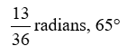Find the reference angle for   In terms of both radians and degrees. A)    B)    C)    D)   