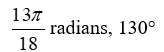 Find the reference angle for   In terms of both radians and degrees. A)    B)    C)    D)   