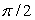  Find the exact length of the arc subtended by a central angle of  \theta  = 30° on a circle with radius 3 cm. A)  33 cm B)    cm C)    cm D)  90 cm 
