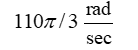  Find the angular speed,   , associated with rotating a central angle  \theta  =   In time t = 10 seconds. A)    B)    C)    D)    