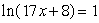 Solve the logarithmic equation exactly.   A)    B)    C)    D)  2