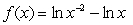 If      , then     . Use the property to find the derivative of   