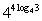 Use the properties of logarithms to simplify the expression.   A)  81 B)  12 C)  1/81 D)  256