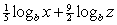 Write the expression as a sum or difference of logarithms.   A)    B)    C)    D)   