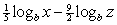 Write the expression as a sum or difference of logarithms.   A)    B)    C)    D)   