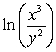 Write the expression as a single logarithm.   A)    B)    C)    D)   