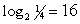 Write the exponential equation in its equivalent logarithmic form. 2 = 16<sup>1/4</sup> A)  ln 16 = 2 B)    C)    D)   