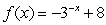 Find the y-intercept for the exponential function    . A)  (0, 7)  B)  (0, -7)  C)  (0, 8)  D)  (0, 9) 
