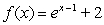 Match the graph to the exponential function.   A)    B)    C)    D)   