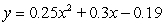 Find the general form of the equation of a parabola whose vertex is   And passes through the point    A)    B)    C)    D)   