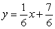 The function y = 7 - 6x is a one-to-one function. Find its inverse. A)    B)    C)    D)   