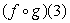 Given the functions f(x)  = 2x<sup>2</sup> - 3 and g(x)  = 3 - 3x, find    . A)  69 B)  -75 C)  -18x<sup>2</sup> - 27 D)  285