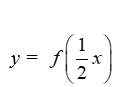 For the given graph of a function f(x) draw the indicated function.     