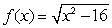Determine if the function   Is even, odd, or neither even nor odd. A)  even B)  odd C)  neither even nor odd