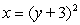 Determine if the equation   Is a function with independent variable x and dependent variable y. A)  a function B)  not a function C)  cannot be determined