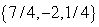 Let   And find the values of x that corresponds to f(x)  = 0. A)    B)    C)    D)   
