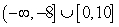 Solve the polynomial inequality and express the solution set in interval notation.   A)    B)    C)    D)   