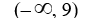 Solve and express solution set in interval notation. 5 - 5(x + 8)  < 10 A)    B)    C)    D)   