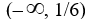 Solve and express the solution set in interval notation. -7 < 4 + 6x < 5 A)    B)  -11/6, 1/6] C)  (-11/6, 1/6)  D)   