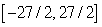  Solve the inequality and express the solution set in interval notation. 2| x - 8| + 4 \le  15 A)    B)    C)    D)    