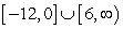Solve the polynomial inequality and express the solution set in interval notation.   A)    B)    C)    D)   