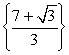 Find the solution set of the radical equation.   A)  {10/3} B)    C)  {16/3} D)  {2/3}