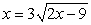Solve the radical equation.   A)  {9} B)  {-9,9} C)  {-9} D)  {-3,3}