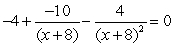 Introduce a u - substitution that transforms the equation to quadratic form. Do not solve.   A)    B)    C)    D)   