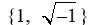 Find the solution set of the equation. |0 - y<sup>2</sup>| = 1 A)    B)  {-1, 1} C)    D)   