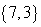 Solve using the square root method. (x - 5) <sup>2</sup> = 4 A)    B)    C)    D)   
