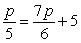 Clear the fractions by first multiplying by the least common denominator, and then find the solution set of the equation.   A)  {-5/6} B)    C)  {10} D)   