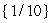 Clear the fractions by first multiplying by the least common denominator, and then find the solution set of the equation.   A)  {-5/6} B)    C)  {10} D)   
