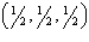 <strong>Which of the following is not an acceptable location for an atom in a side-centered primitive cell?</strong> A) (1,1,0) B) (1,   ,0) C)   D) all of the above E) none of the above <div style=padding-top: 35px> 