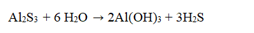 <strong> Aluminum sulfide reacts with water to form aluminum hydroxide and hydrogen sulfide by the following reaction   If 25 g of aluminum sulfide is reacted with 25 g of water how many moles of hydrogen sulfide will be formed? </strong> A) 0.12 moles B) 0.50 moles C) 0.78 moles D) 2.0 moles E) 3.0 moles <div style=padding-top: 35px> 